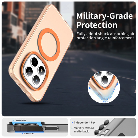 Techsuit CandyCase MagSafe Xiaomi Redmi Note 15 Pro 5G Orange