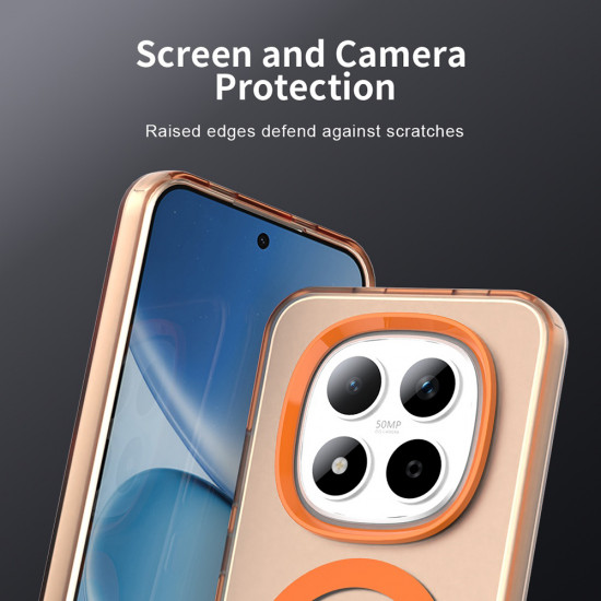 Techsuit CandyCase MagSafe Xiaomi Redmi Note 15 Pro 5G Orange