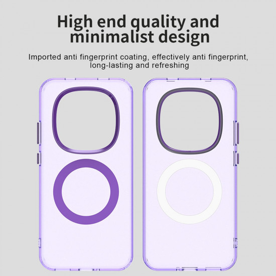 Techsuit CandyCase MagSafe Xiaomi Redmi Note 15 Pro 5G Purple