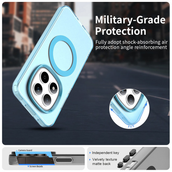 Techsuit CandyCase MagSafe Xiaomi Redmi Note 15 Pro 5G Blue