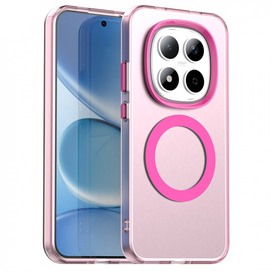 Techsuit CandyCase MagSafe Xiaomi Redmi Note 15 Pro 5G Pink