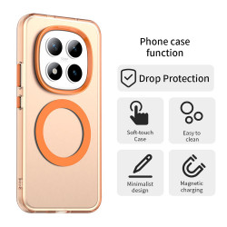 Techsuit CandyCase MagSafe Xiaomi Redmi Note 15 Pro+ 5G / Poco M8 Pro 5G Orange