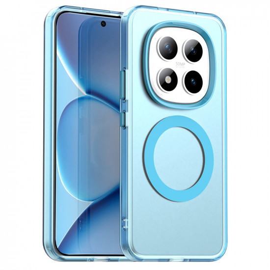 Techsuit CandyCase MagSafe Xiaomi Redmi Note 15 Pro+ 5G / Poco M8 Pro 5G Blue