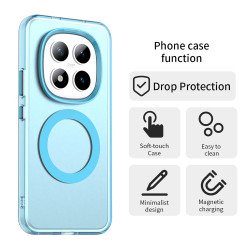 Techsuit CandyCase MagSafe Xiaomi Redmi Note 15 Pro+ 5G / Poco M8 Pro 5G Blue