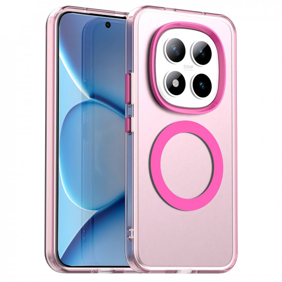 Techsuit CandyCase MagSafe Xiaomi Redmi Note 15 Pro+ 5G / Poco M8 Pro 5G Pink