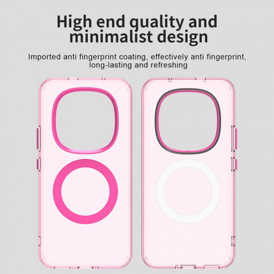 Techsuit CandyCase MagSafe Xiaomi Redmi Note 15 Pro+ 5G / Poco M8 Pro 5G Pink
