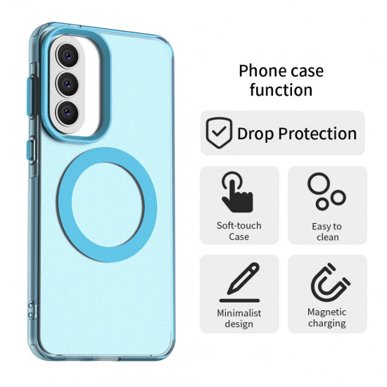 Techsuit CandyCase MagSafe Samsung Galaxy A57 5G Blue Techsuit CandyCase MagSafe Samsung Galaxy A57 5G Blue