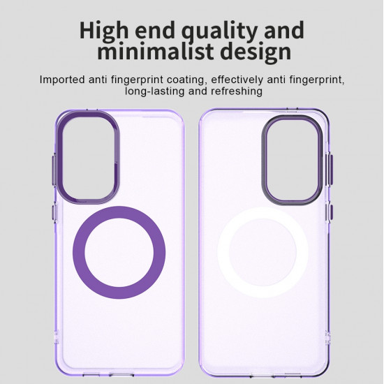 Techsuit CandyCase MagSafe Samsung Galaxy A37 5G Purple Techsuit CandyCase MagSafe Samsung Galaxy A37 5G Purple