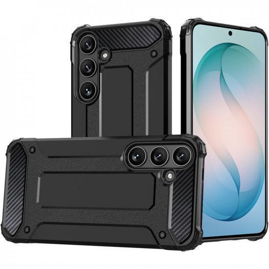 Techsuit Hybrid Armor Samsung Galaxy S26 Plus Black