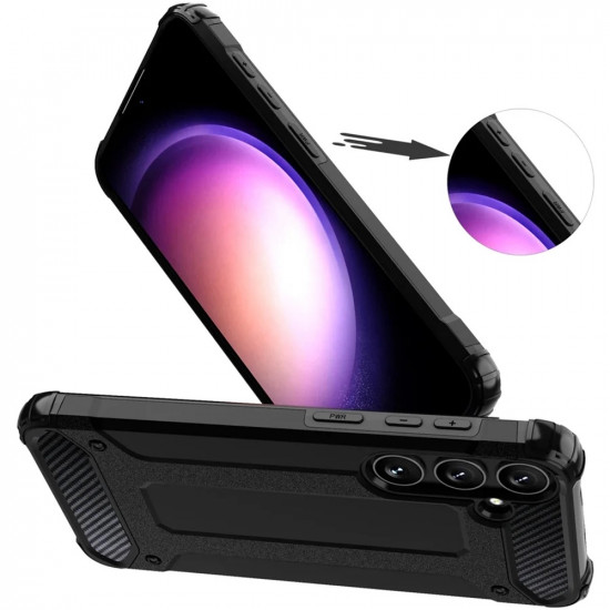 Techsuit Hybrid Armor Samsung Galaxy S26 Black