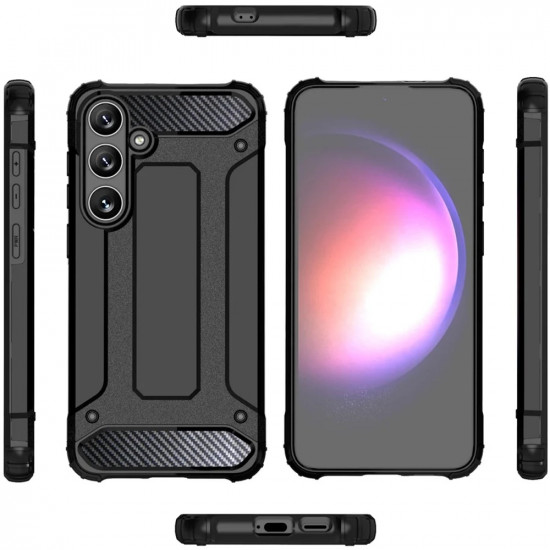 Techsuit Hybrid Armor Samsung Galaxy S26 Black