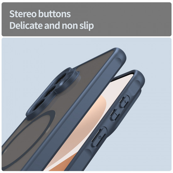 Techsuit HaloFrost II MagSafe Samsung Galaxy A57 5G Navy Blue