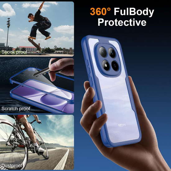 Techsuit ColorVerse 360 Series + Screen Protector Samsung Galaxy S26 Ultra Blue