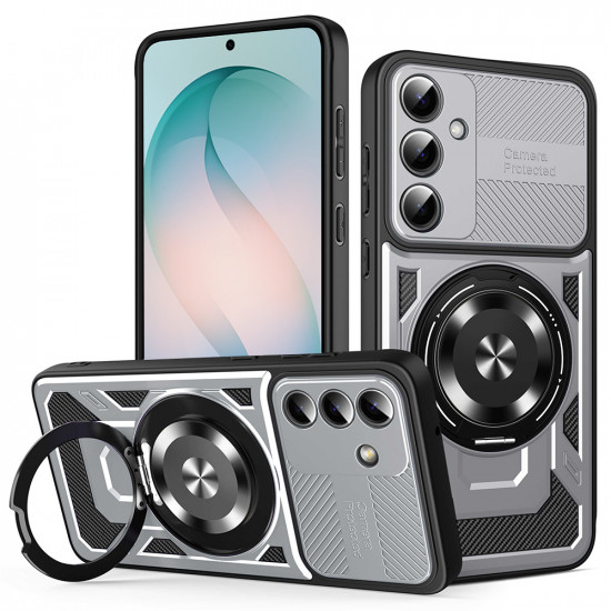 Techsuit RuggedCam Samsung Galaxy S26 Plus Gray