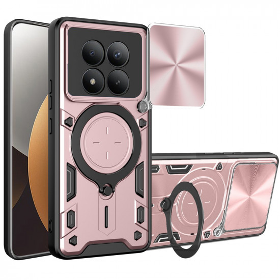 Techsuit CamGuard Pro Xiaomi Redmi Note 15 Pro+ 5G / Poco M8 Pro 5G Rose Gold