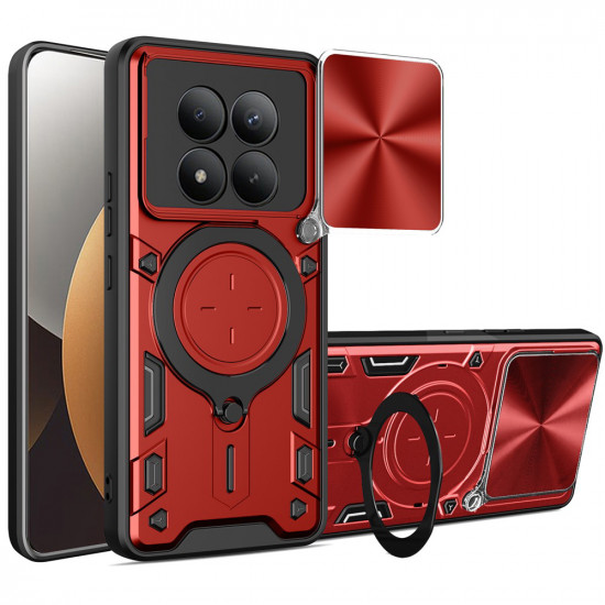 Techsuit CamGuard Pro Xiaomi Redmi Note 15 Pro+ 5G / Poco M8 Pro 5G Red Techsuit CamGuard Pro Xiaomi Redmi Note 15 Pro+ 5G / Poco M8 Pro 5G Red
