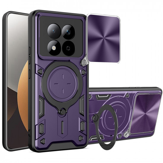 Techsuit CamGuard Pro Xiaomi Redmi Note 15 Pro 5G Purple