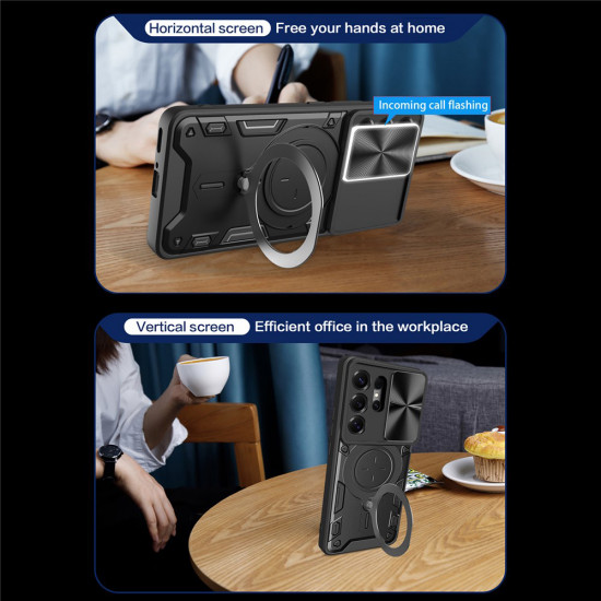 Techsuit CamGuard Pro Samsung Galaxy S26 Ultra Blue Techsuit CamGuard Pro Samsung Galaxy S26 Ultra Blue