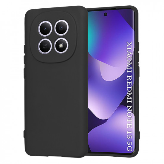 Techsuit SoftFlex Xiaomi Redmi Note 15 5G / Note 15 4G / Poco M8 5G Black