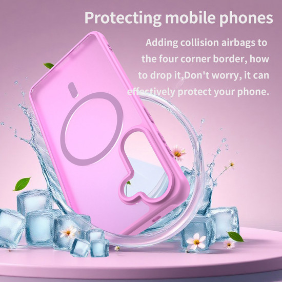 Techsuit HaloFrost II MagSafe Samsung Galaxy S26 Plus Pink