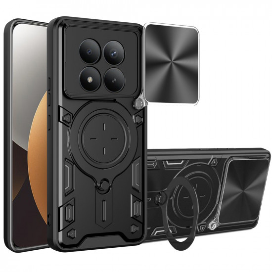 Techsuit CamGuard Pro Xiaomi Redmi Note 15 Pro+ 5G / Poco M8 Pro 5G Black Techsuit CamGuard Pro Xiaomi Redmi Note 15 Pro+ 5G / Poco M8 Pro 5G Black