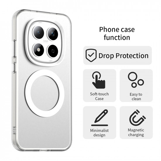 Techsuit CandyCase MagSafe Xiaomi Redmi Note 15 Pro 5G White