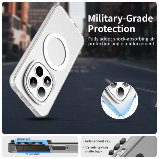 Techsuit CandyCase MagSafe Xiaomi Redmi Note 15 Pro 5G White