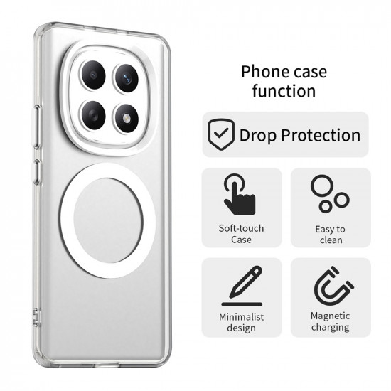 Techsuit CandyCase MagSafe Xiaomi Redmi Note 15 5G / Note 15 4G / Poco M8 5G White