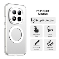 Techsuit CandyCase MagSafe Xiaomi Redmi Note 15 Pro+ 5G / Poco M8 Pro 5G White