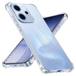 Techsuit Shockproof Clear Silicone Oppo Reno15 F / Reno15 FS 5G Clear