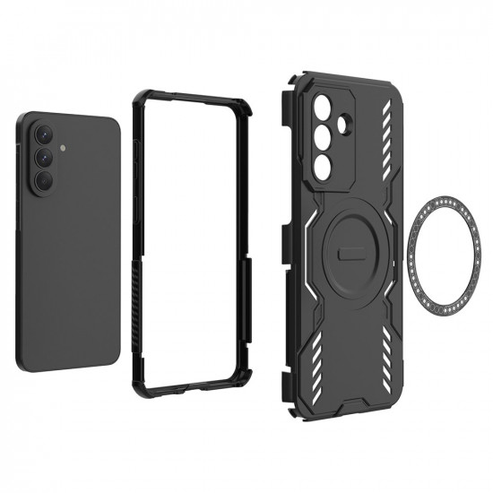 Techsuit ArmorMag Case Samsung Galaxy A57 5G Black Techsuit ArmorMag Case Samsung Galaxy A57 5G Black