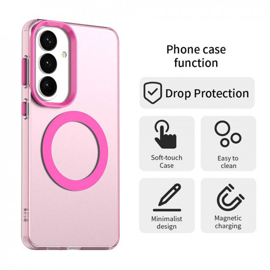 Techsuit CandyCase MagSafe Samsung Galaxy S26 Plus Pink