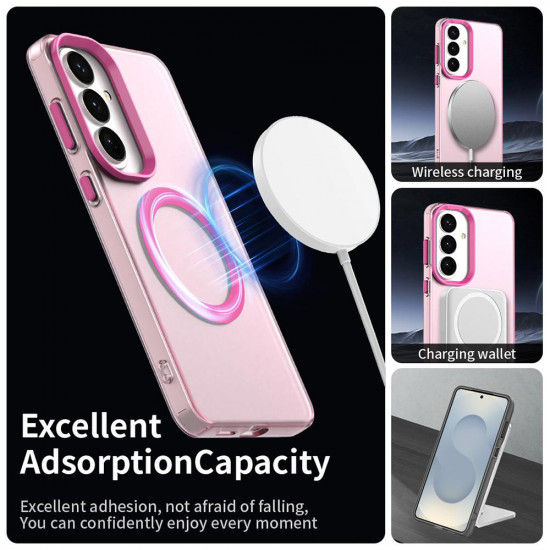 Techsuit CandyCase MagSafe Samsung Galaxy S26 Plus Pink
