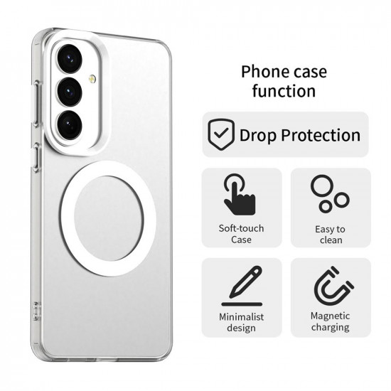 Techsuit CandyCase MagSafe Samsung Galaxy S26 White