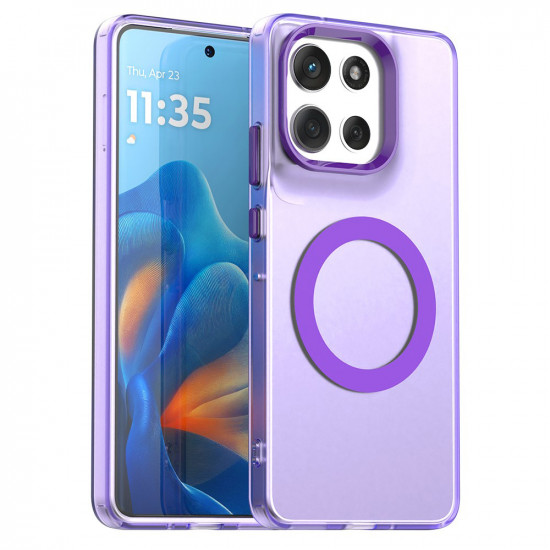 Techsuit CandyCase MagSafe Motorola Moto G86 Purple Techsuit CandyCase MagSafe Motorola Moto G86 Purple