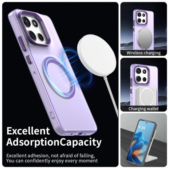 Techsuit CandyCase MagSafe Motorola Moto G86 Purple Techsuit CandyCase MagSafe Motorola Moto G86 Purple
