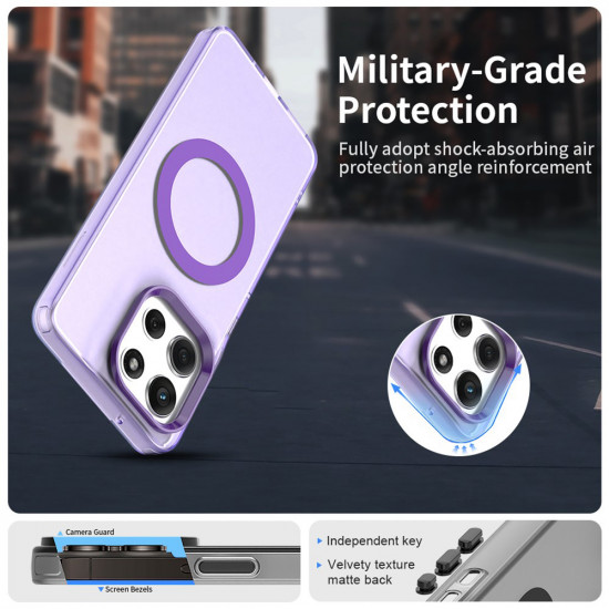 Techsuit CandyCase MagSafe Motorola Moto G86 Purple Techsuit CandyCase MagSafe Motorola Moto G86 Purple