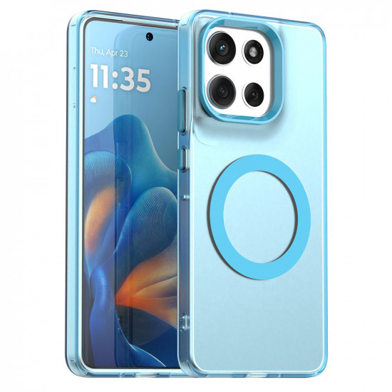 Techsuit CandyCase MagSafe Motorola Moto G86 Blue Techsuit CandyCase MagSafe Motorola Moto G86 Blue
