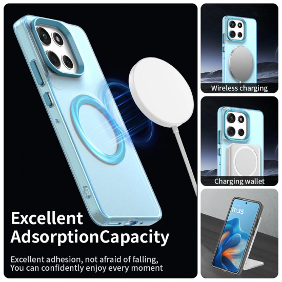 Techsuit CandyCase MagSafe Motorola Moto G86 Blue Techsuit CandyCase MagSafe Motorola Moto G86 Blue