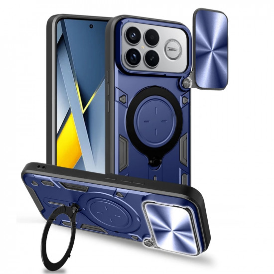 Techsuit CamGuard Pro Xiaomi Poco F8 Ultra Blue Techsuit CamGuard Pro Xiaomi Poco F8 Ultra Blue
