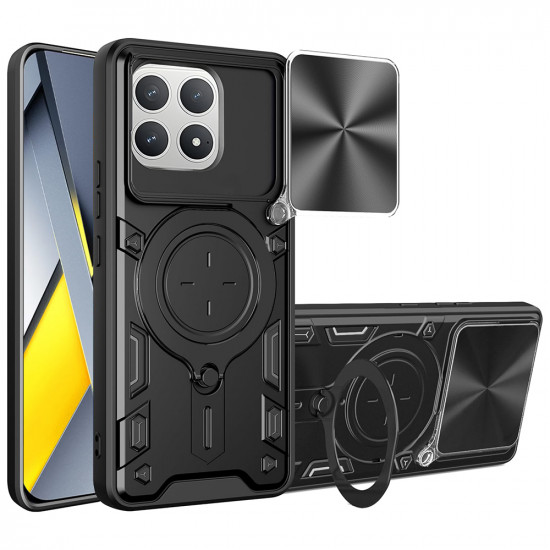 Techsuit CamGuard Pro Xiaomi Poco F8 Pro Black