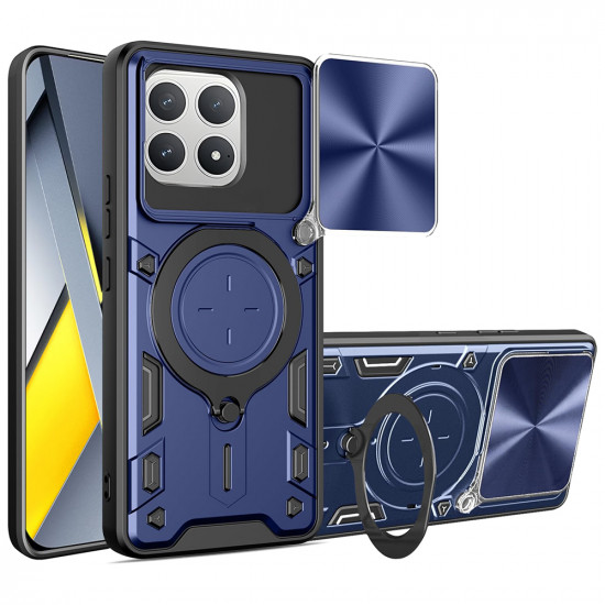 Techsuit CamGuard Pro Xiaomi Poco F8 Pro Blue Techsuit CamGuard Pro Xiaomi Poco F8 Pro Blue