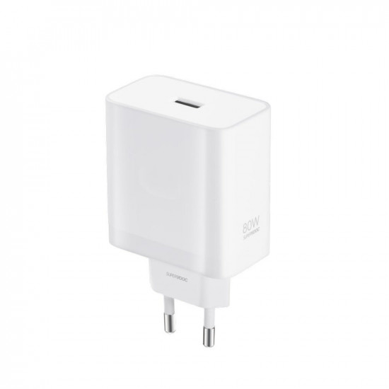 OnePlus charger SUPERVOOC USB-A 80W white OnePlus charger SUPERVOOC USB-A 80W white