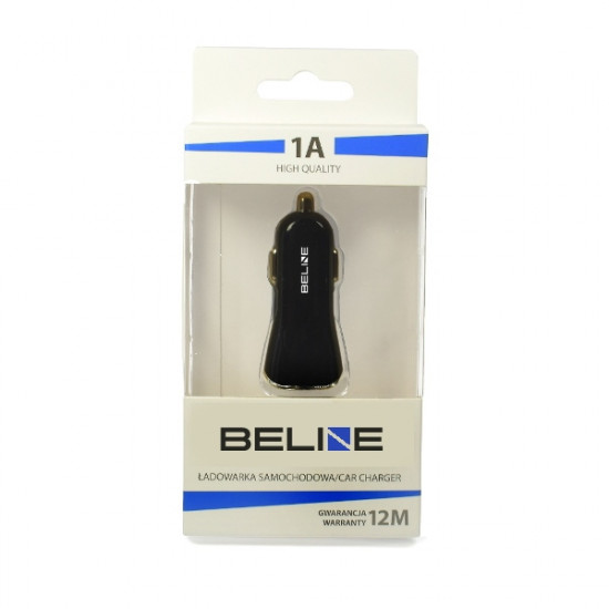 Beline Car Charger 1xUSB 1A black (head only)