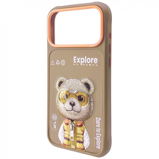 Nimmy Cool&amp;Cute 2.0 Bear Case for iPhone 17 Pro Max Beige