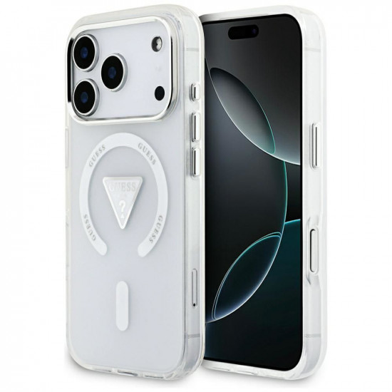 Guess IML Gradient Triangle Logo MagSafe (GUHMP17LHGTMLCGT) iPhone 17 Pro Clear