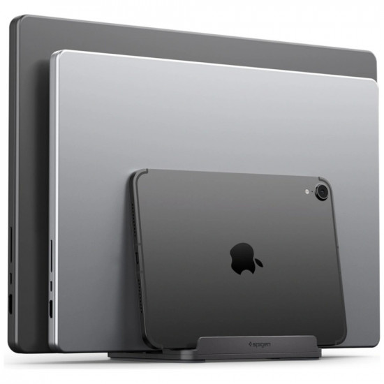 Spigen LD208S4 Vertical Laptop Stand Space Gray