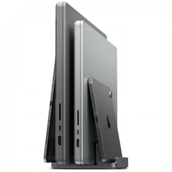 Spigen LD208S4 Vertical Laptop Stand Space Gray