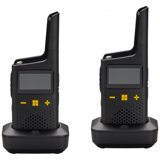 Motorola XT185 Walkie Talkie Set 2pcs Black