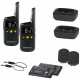 Motorola XT185 Walkie Talkie Set 2pcs Black